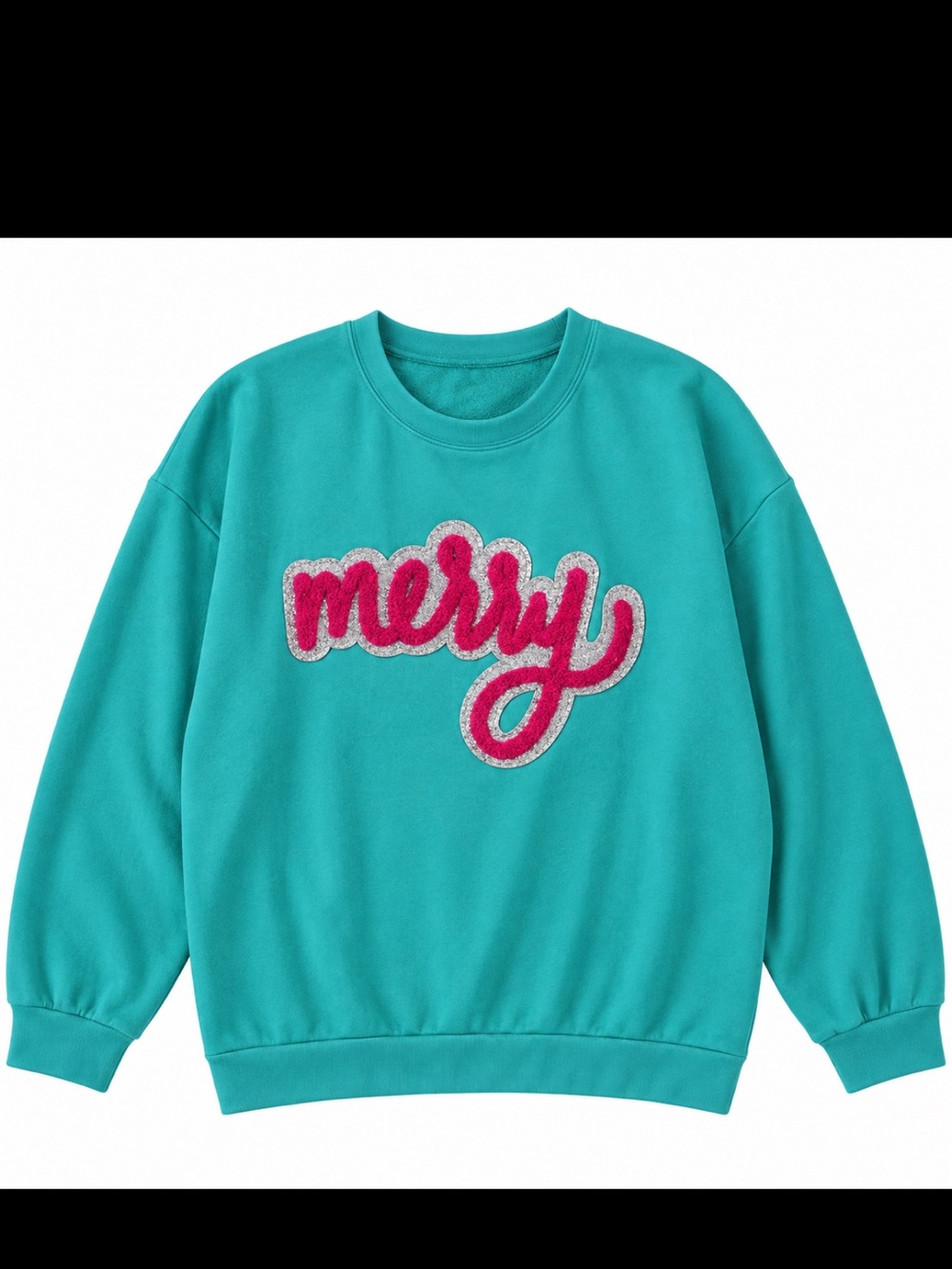 Mary Square Mary Chanel holiday sweatshirt in green